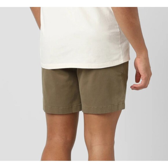 Bear Bottom Mens Shorts Large Desert Brown Elastic 7” Inseam Cotton Stretch NWT - Picture 4 of 5